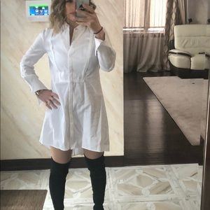 BCBGMAXAZRIA White shirt dress